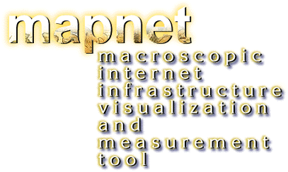 MAPNET: Macroscopic Internet Infrastructure Visualization and Measurement Tool