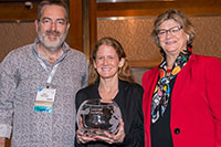 kc receives prestigious Postel Service award from the Internet Society (Olaf Kolkman and Kathy Brown)!