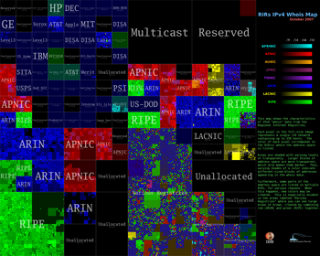 IPv4 Whois Map