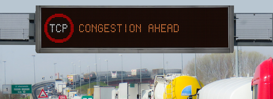 Roadsign: TCP Congestion Ahead