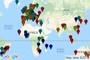 Interactive Ark monitors map