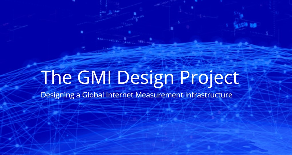 GMI Design Project Site at gmi3s.caida.org